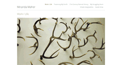 Desktop Screenshot of miranda-maher.com